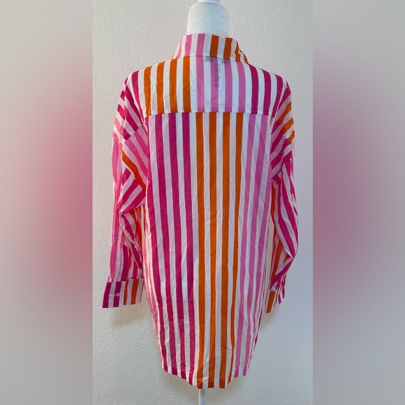Beach Riot Alexa Striped Swim Coverup Size L/XL NWOT - Picture 4 of 8